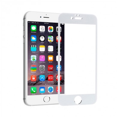 iPhone 8 Strong Shield Glass White frame by ArtsCase ()