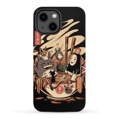 iPhone 13 mini Cases Ramen pool by Ilustrata