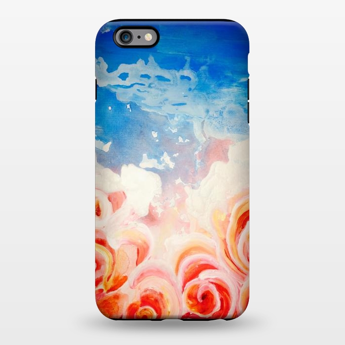 iPhone 6/6s plus StrongFit Peachy Roses by ANoelleJay