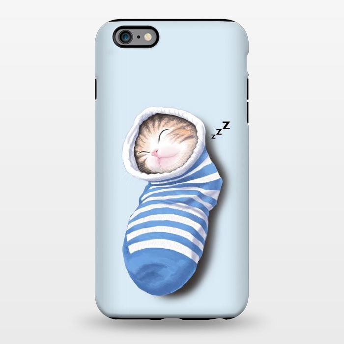 iPhone 6/6s plus StrongFit Cat in The Sock by Tummeow