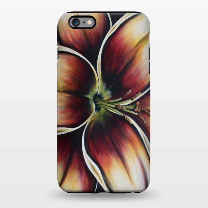 iPhone 6/6s plus StrongFit Sunset Lily by Denise Cassidy Wood