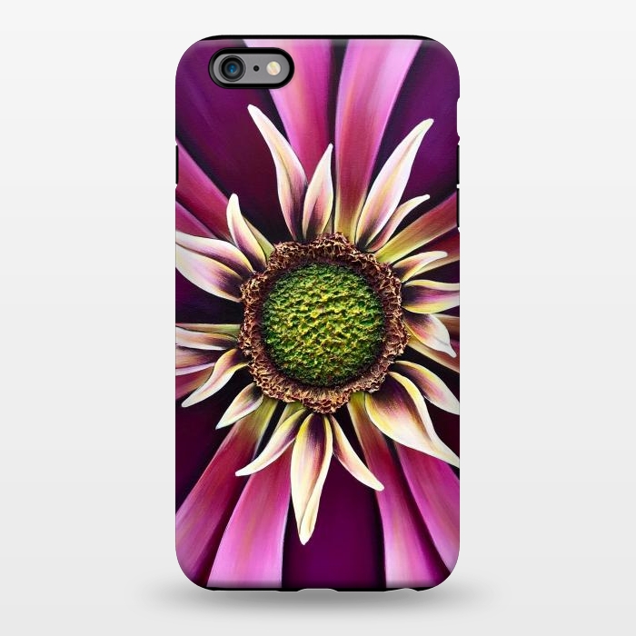 iPhone 6/6s plus StrongFit Pink Burst by Denise Cassidy Wood
