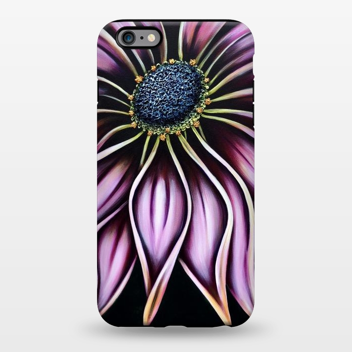 iPhone 6/6s plus StrongFit Wild Cone Flower by Denise Cassidy Wood
