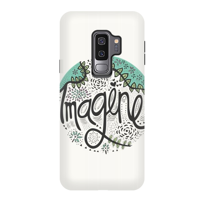 Galaxy S9 plus StrongFit Imagine by Pom Graphic Design