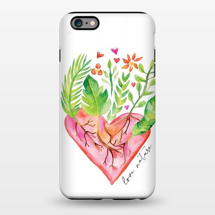 iPhone 6/6s plus StrongFit Greenies Love by Pom Graphic Design