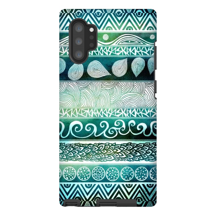 Galaxy Note 10 plus StrongFit Dreamy Tribal II by Pom Graphic Design