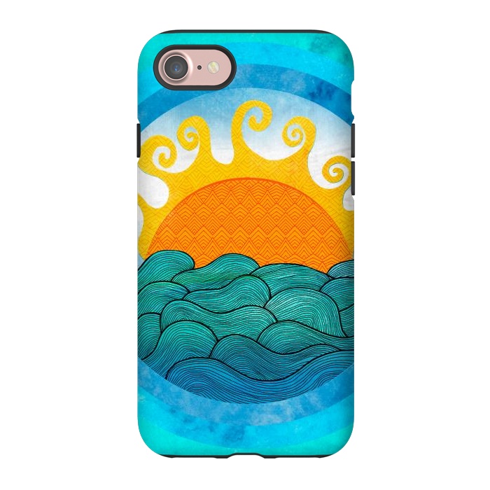 iPhone 7 StrongFit A Happy Day II by Pom Graphic Design