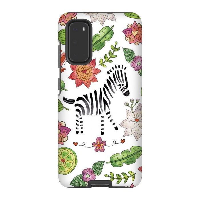 Galaxy S20 StrongFit Safari Heartland by Pom Graphic Design