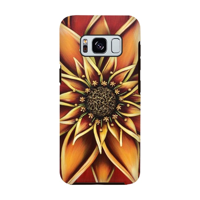 Galaxy S8 StrongFit Persimmon  by Denise Cassidy Wood