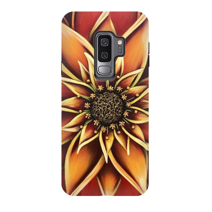 Galaxy S9 plus StrongFit Persimmon  by Denise Cassidy Wood