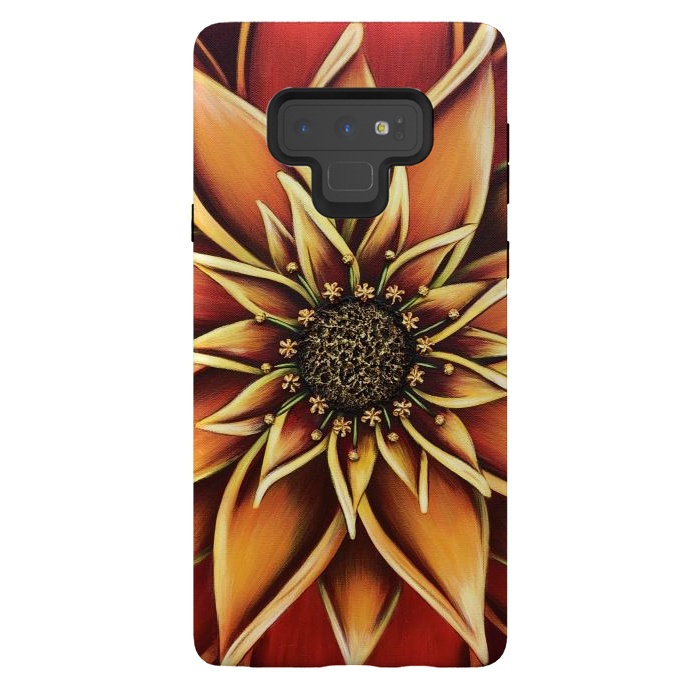 Galaxy Note 9 StrongFit Persimmon  by Denise Cassidy Wood