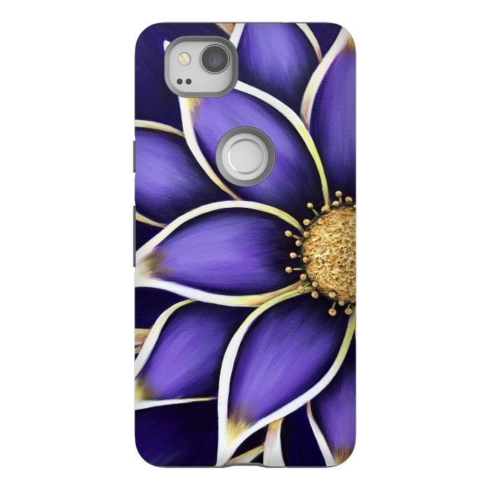 Pixel 2 StrongFit Purple Passion II by Denise Cassidy Wood