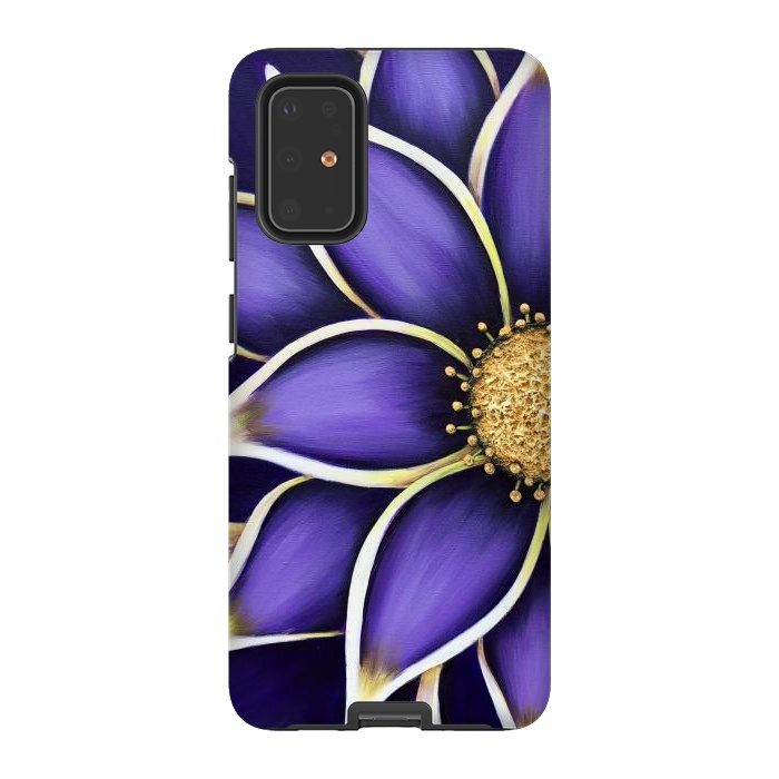 Galaxy S20 Plus StrongFit Purple Passion II by Denise Cassidy Wood