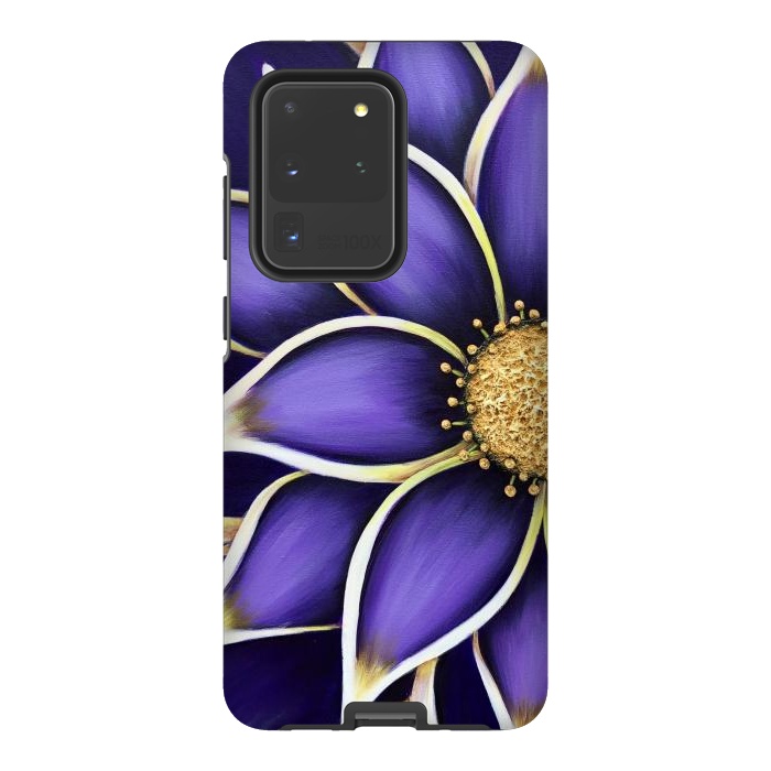 Galaxy S20 Ultra StrongFit Purple Passion II by Denise Cassidy Wood