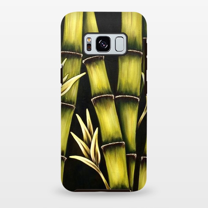 Galaxy S8 plus StrongFit Bamboo by Denise Cassidy Wood