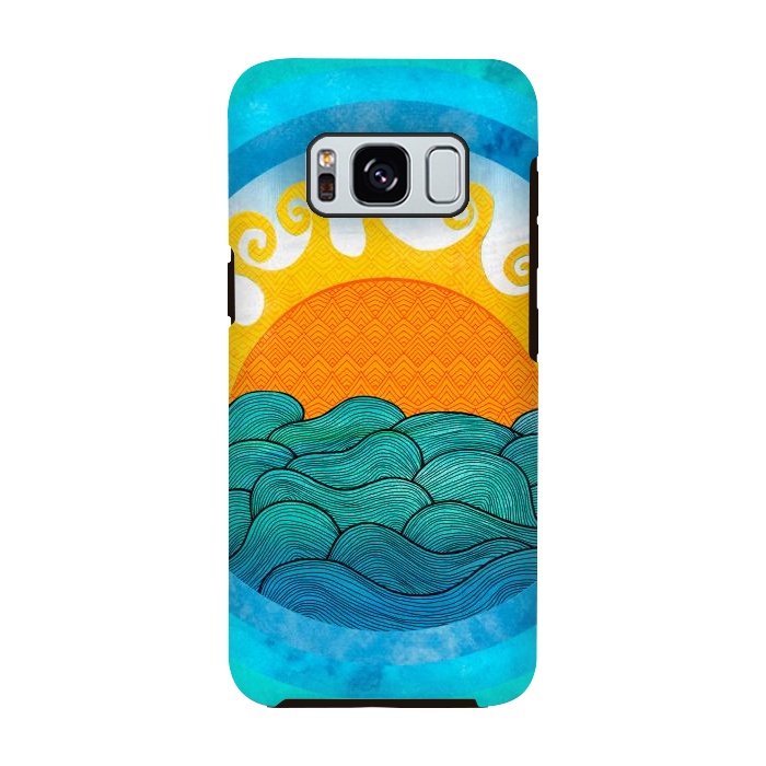 Galaxy S8 StrongFit A Happy Day III by Pom Graphic Design