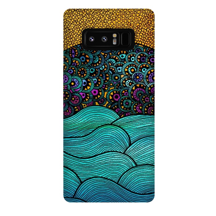 Galaxy Note 8 StrongFit oceania big by Pom Graphic Design