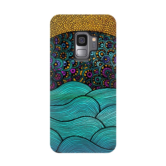 Galaxy S9 StrongFit oceania big by Pom Graphic Design
