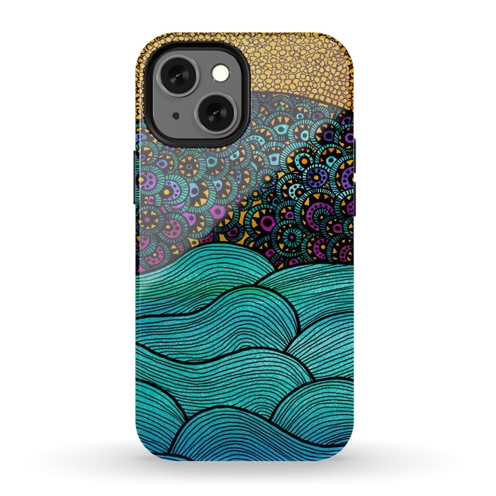 iPhone 12 mini StrongFit oceania big by Pom Graphic Design