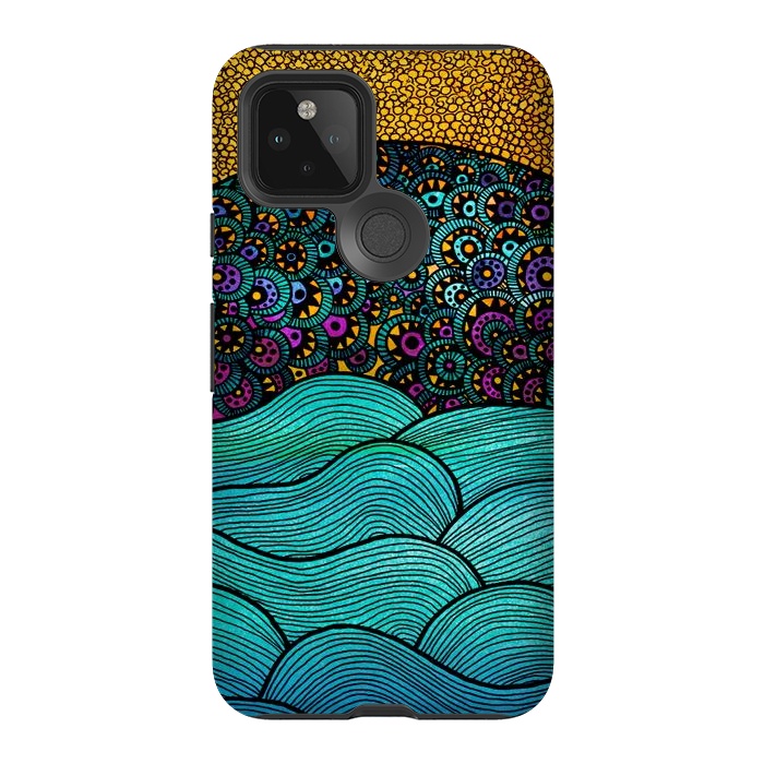 Pixel 5 StrongFit oceania big by Pom Graphic Design