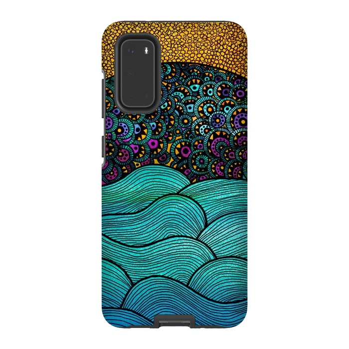 Galaxy S20 StrongFit oceania big by Pom Graphic Design