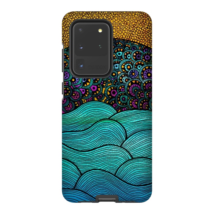 Galaxy S20 Ultra StrongFit oceania big by Pom Graphic Design