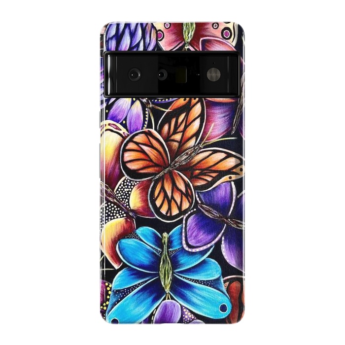 Pixel 6 Pro StrongFit Butterflies by Denise Cassidy Wood