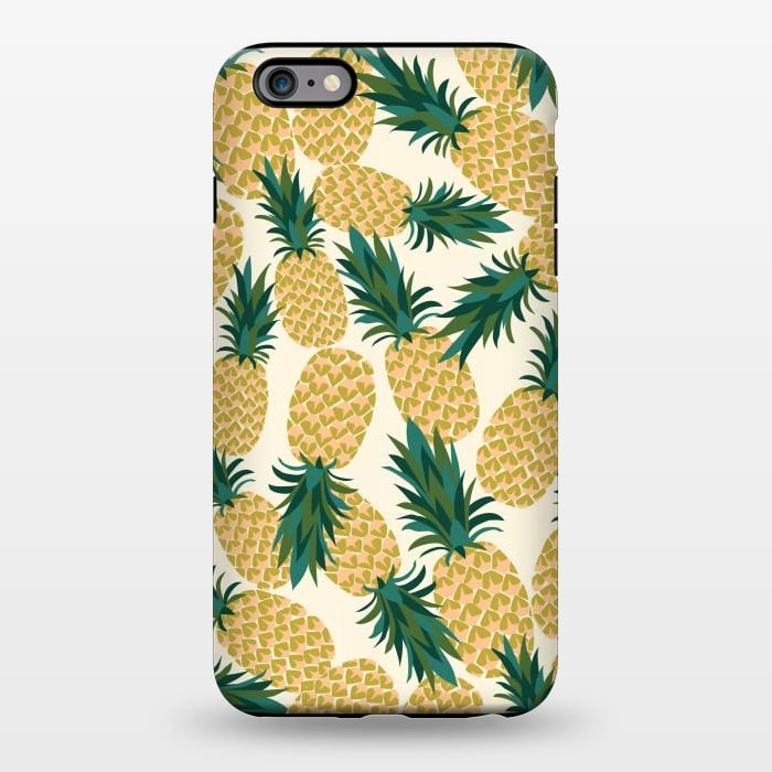 iPhone 6/6s plus StrongFit Pineapples by Laura Grant