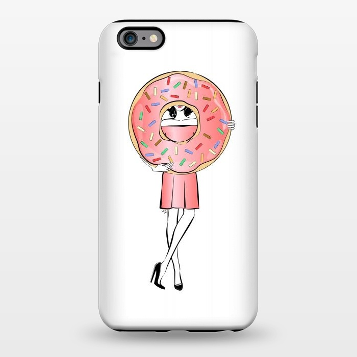 iPhone 6/6s plus StrongFit Donut Girl by Martina