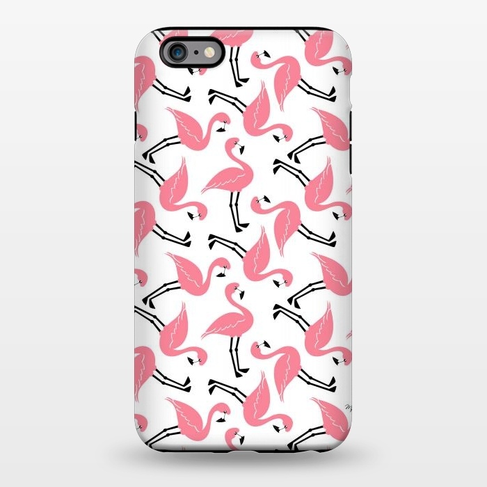iPhone 6/6s plus StrongFit Flamingos by Martina