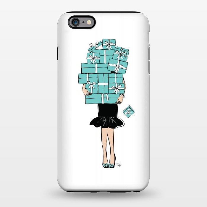 iPhone 6/6s plus StrongFit Tiffany's Box Girl by Martina