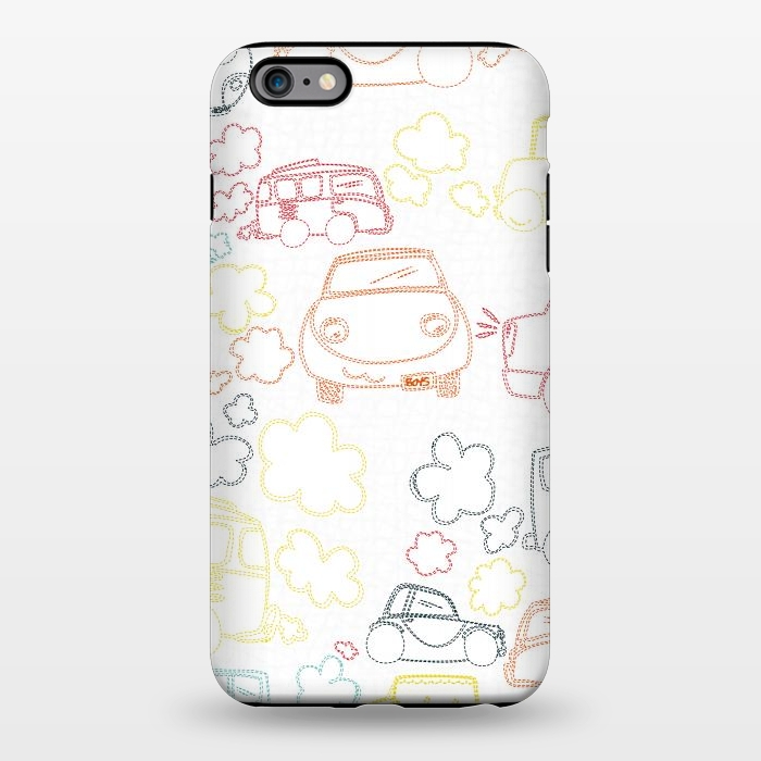 iPhone 6/6s plus StrongFit Stitched Cars by MaJoBV