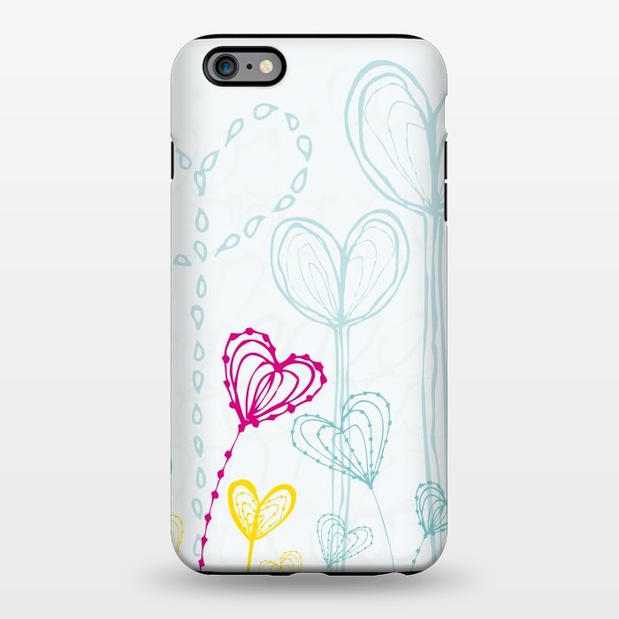 iPhone 6/6s plus StrongFit Love Garden  White by MaJoBV