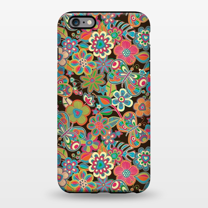 iPhone 6/6s plus StrongFit My Butterflies and Flowers by Julia Grifol