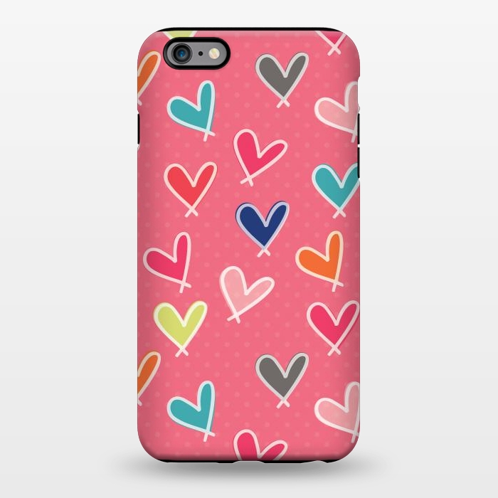 iPhone 6/6s plus StrongFit Pink Blow Me One Last Kiss by Rosie Simons