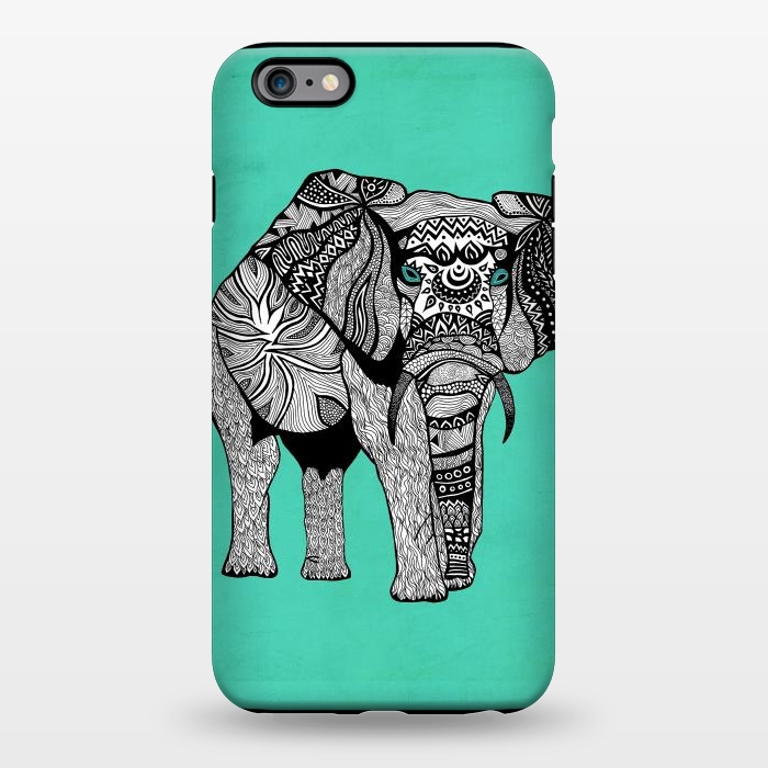 iPhone 6/6s plus StrongFit Elephant of Namibia by Pom Graphic Design