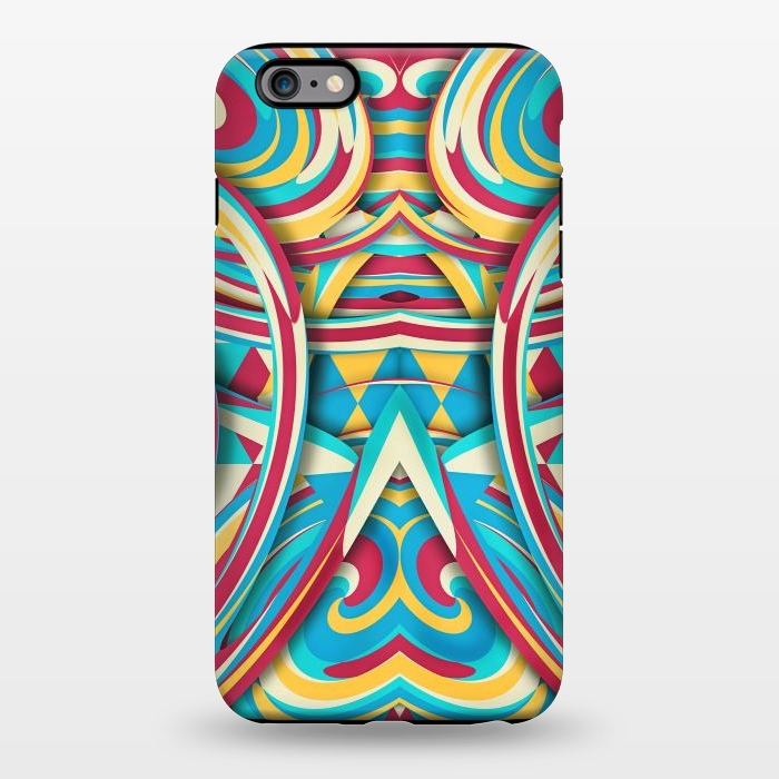 iPhone 6/6s plus StrongFit Spiral Color by Eleaxart
