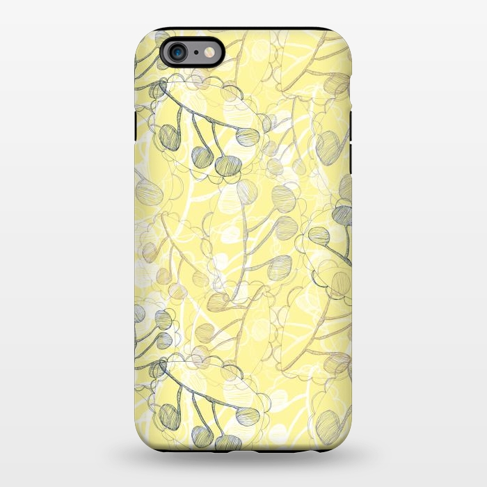 iPhone 6/6s plus StrongFit Ghost Leaves by Rachael Taylor