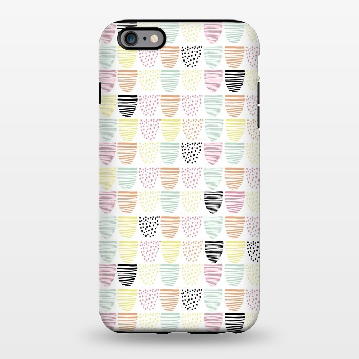 iPhone 6/6s plus StrongFit Scandi Doodle by Alice Perry Designs