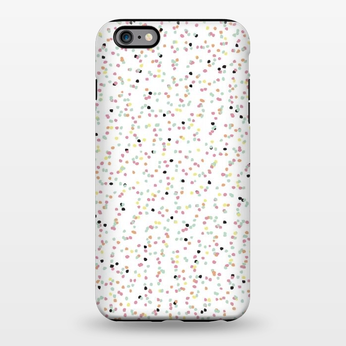iPhone 6/6s plus StrongFit Speckled Rain by Alice Perry Designs