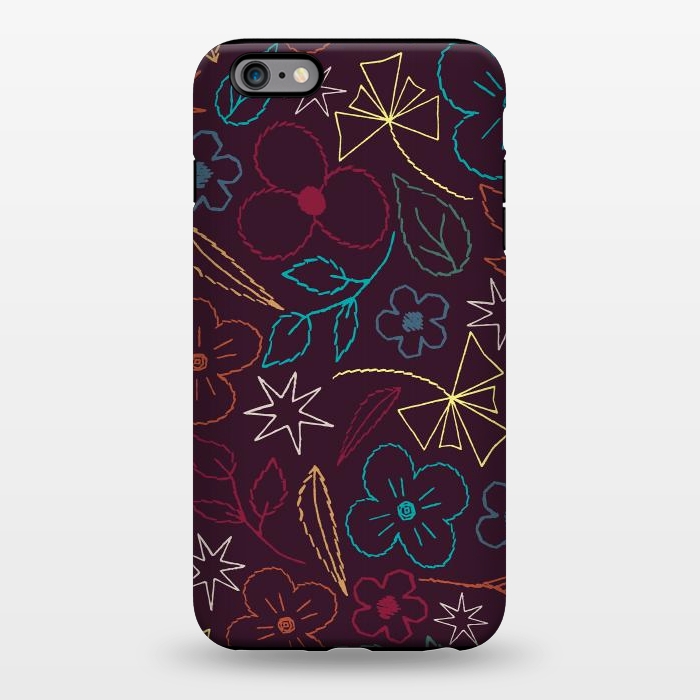 iPhone 6/6s plus StrongFit StitchGarden by Dunia Nalu