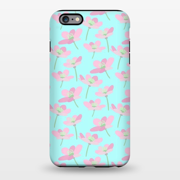 iPhone 6/6s plus StrongFit Pastel Floral by Leska Hamaty