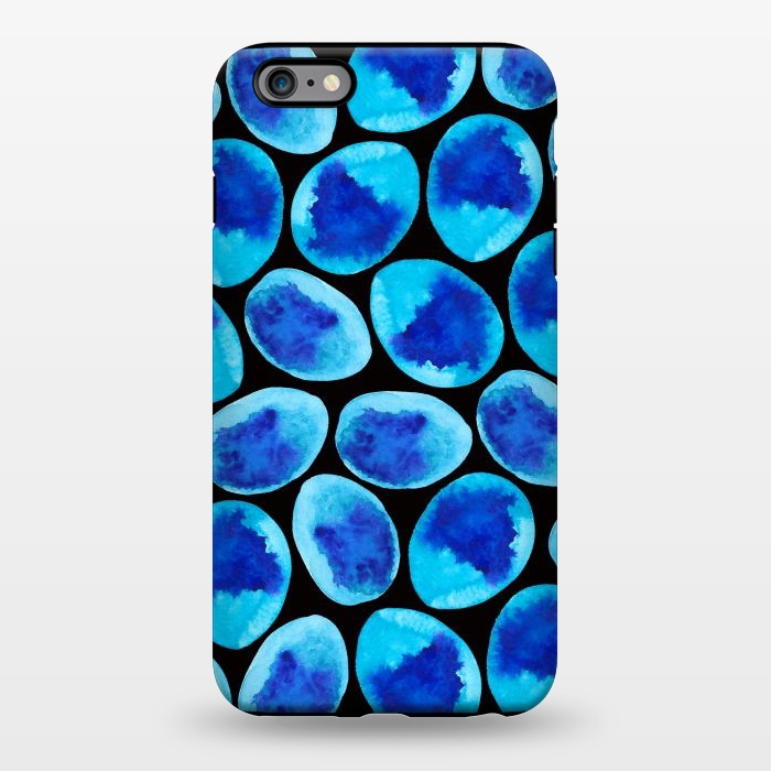 iPhone 6/6s plus StrongFit Black & Blue by Amaya Brydon