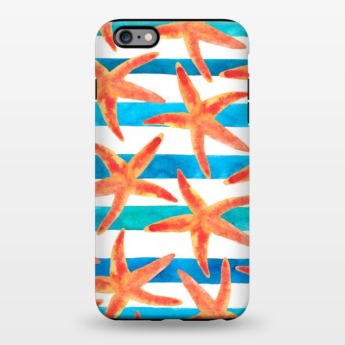 iPhone 6/6s plus StrongFit Starfish Tropics by Amaya Brydon