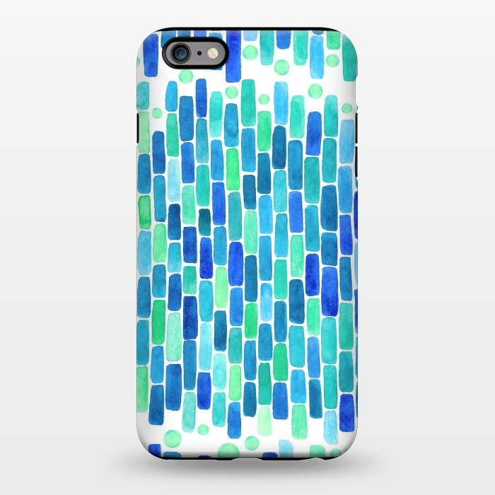 iPhone 6/6s plus StrongFit Water Mosaic by Amaya Brydon