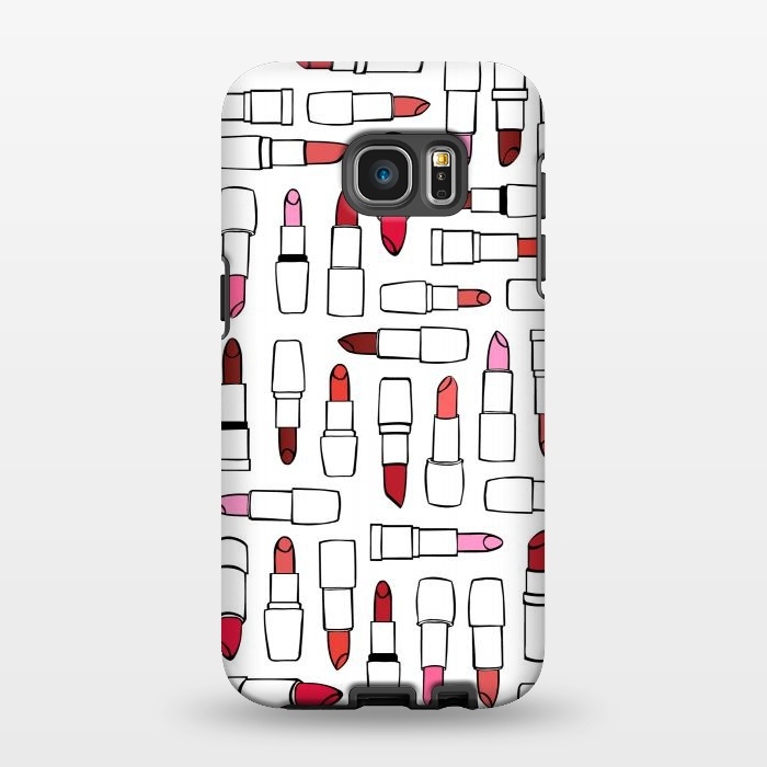 Galaxy S7 EDGE StrongFit Lipstick Love by Martina