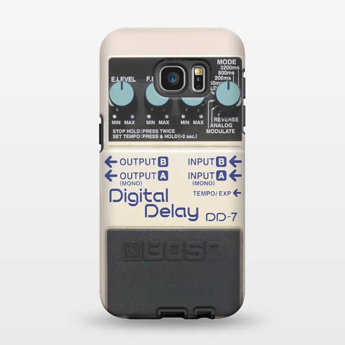 Galaxy S7 EDGE StrongFit CASE DIGITAL DELAY by Diego Tirigall