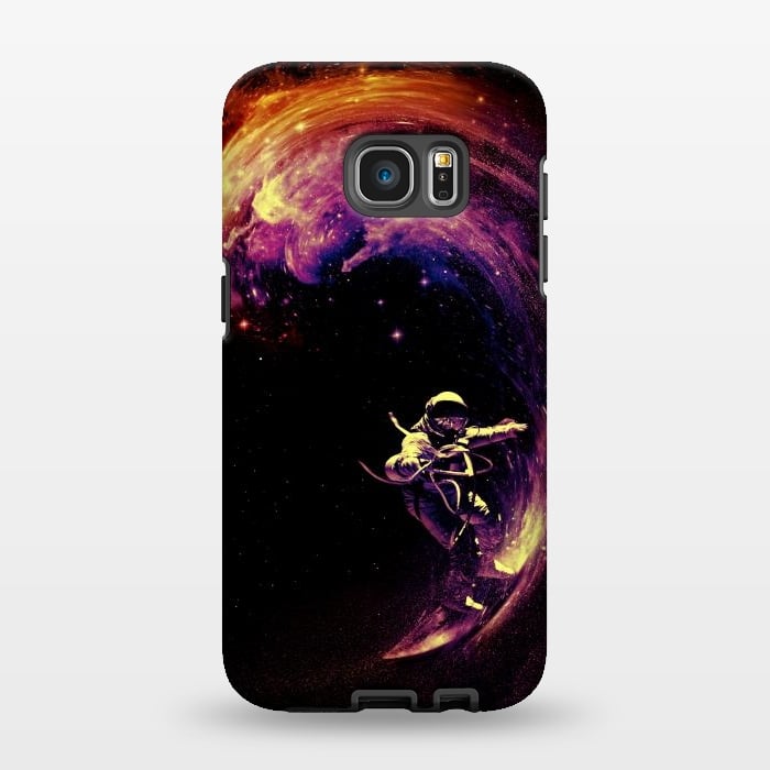 Galaxy S7 EDGE StrongFit Space Surfing by Nicebleed