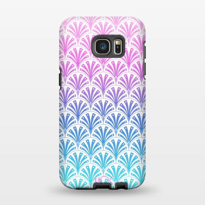 Galaxy S7 EDGE StrongFit Mermaid Scales by M.O.K.