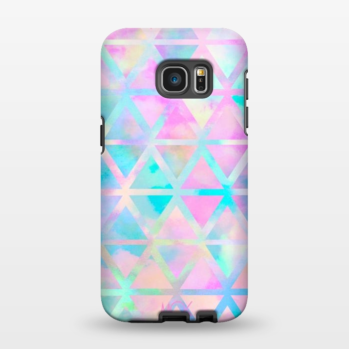 Galaxy S7 EDGE StrongFit Pastel Aztec by M.O.K.
